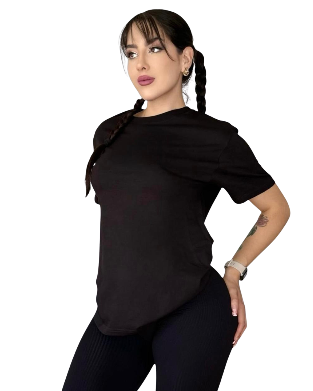 Blusa oversize negra