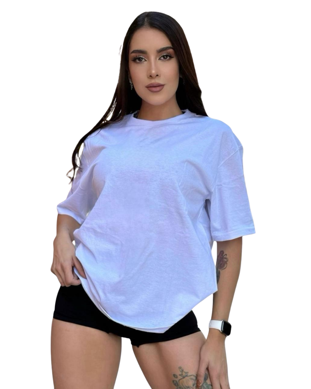 Blusa oversize blanca