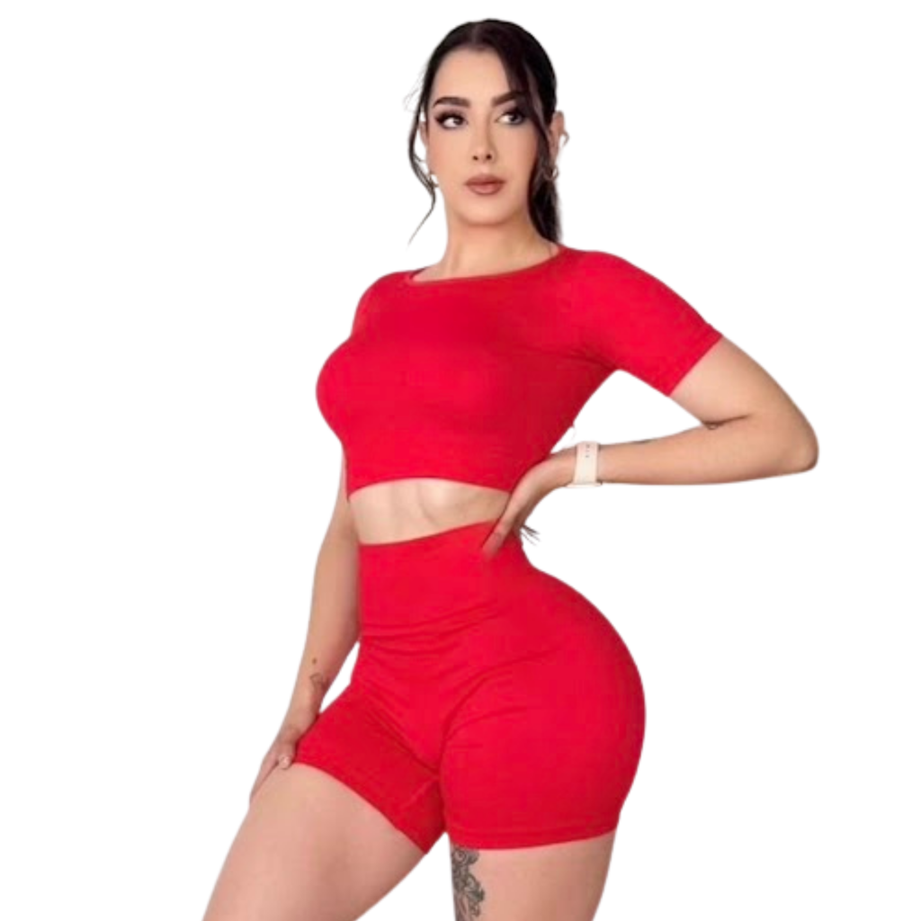 Conjunto Push Up • rojo
