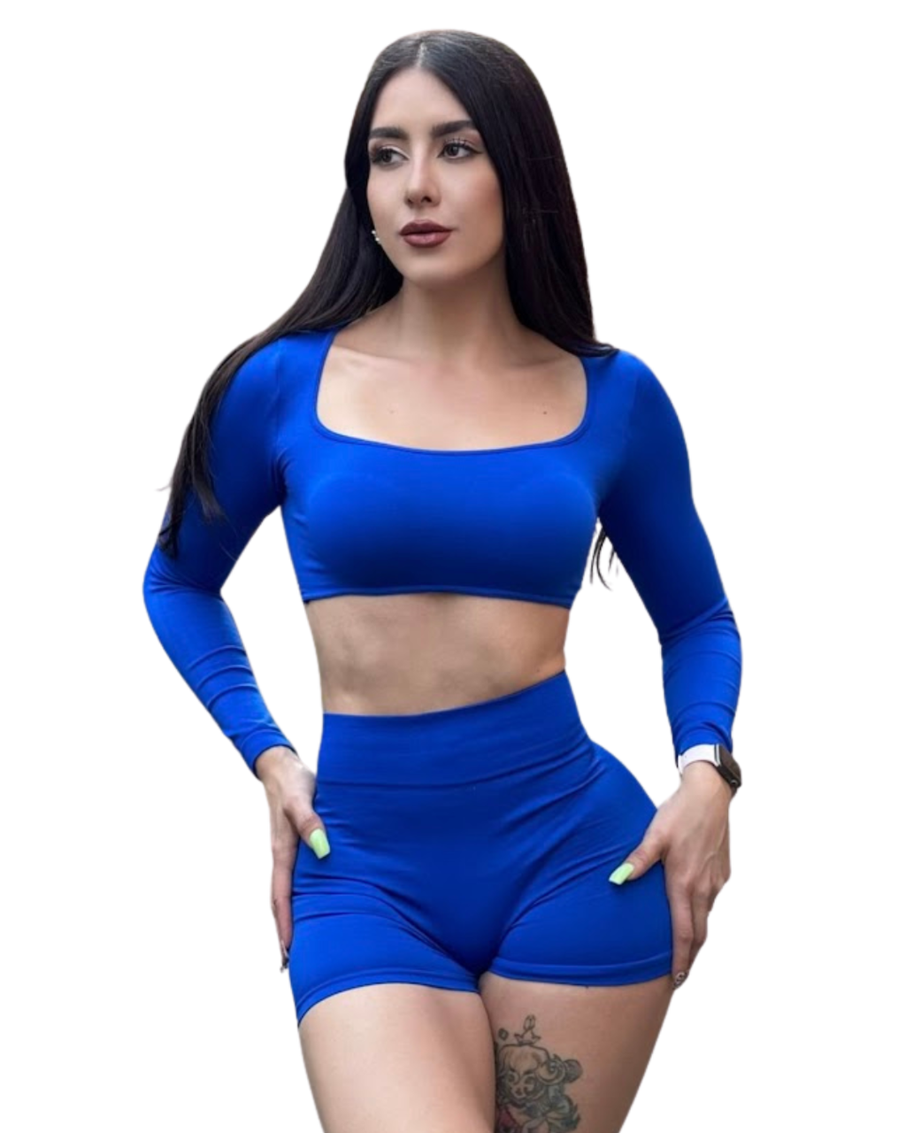 Conjunto Push Up • azul rey