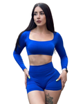 Conjunto Push Up • azul rey