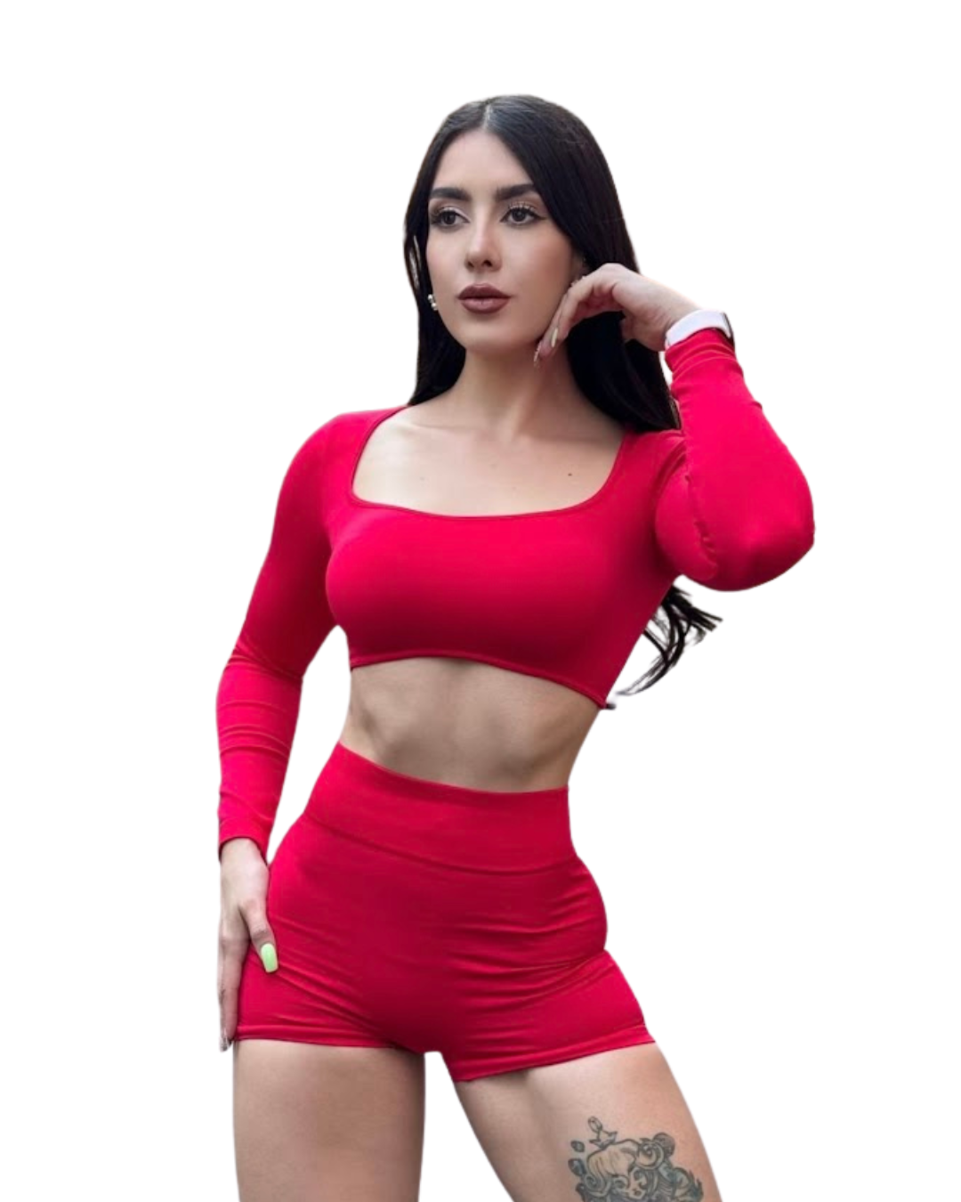 Conjunto Push Up • rojo