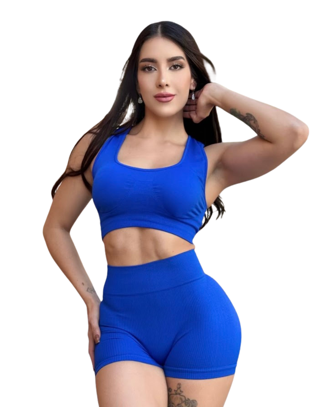 Conjunto Push Up • azul rey