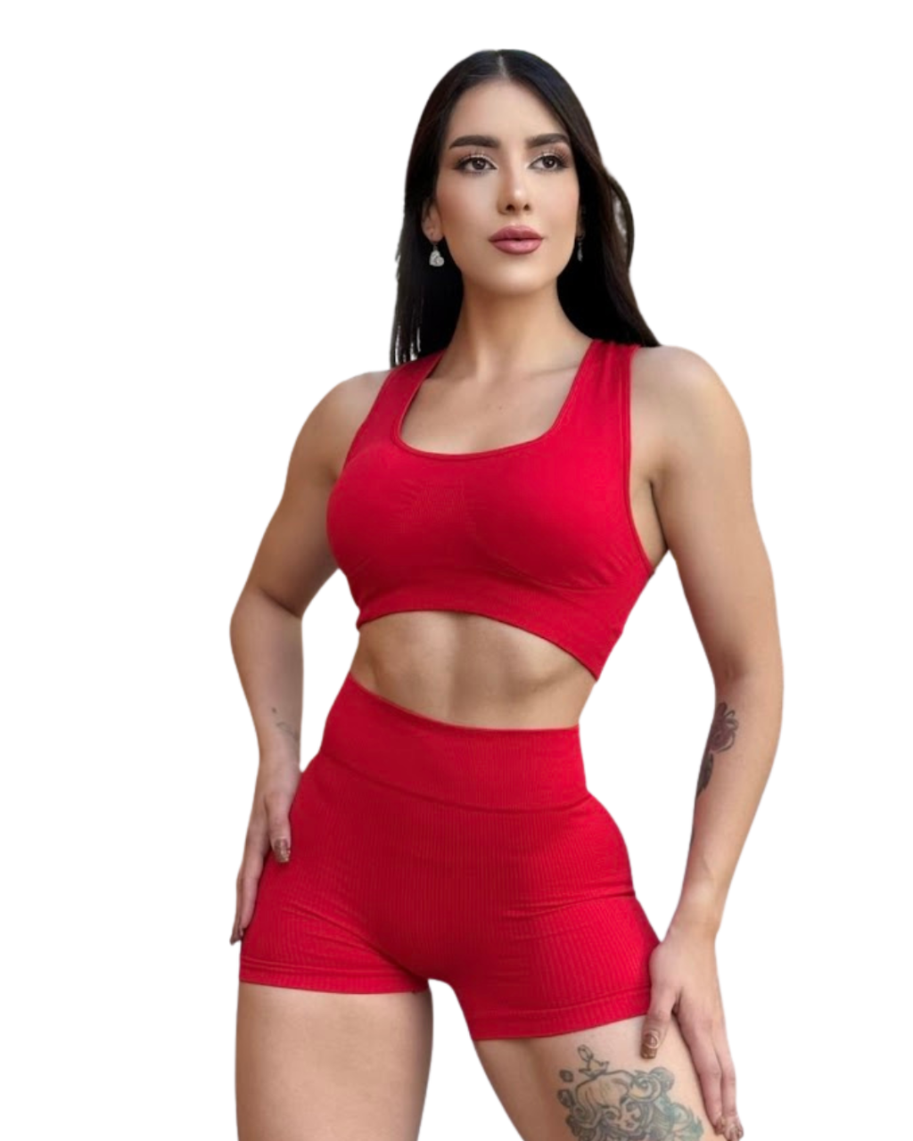 Conjunto Push Up • rojo
