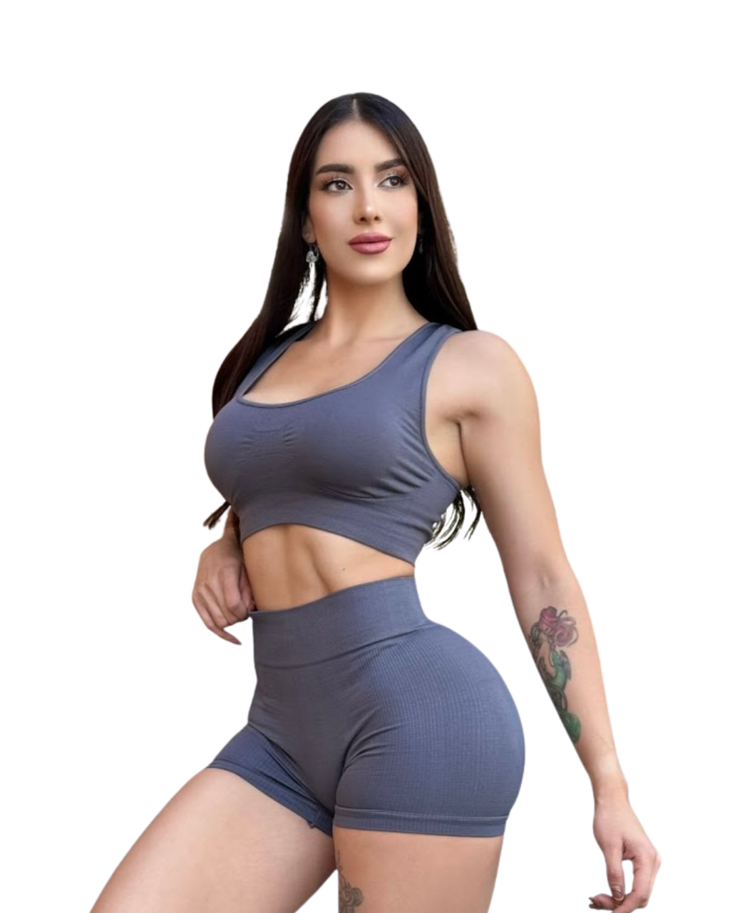 Conjunto Push Up • Gris