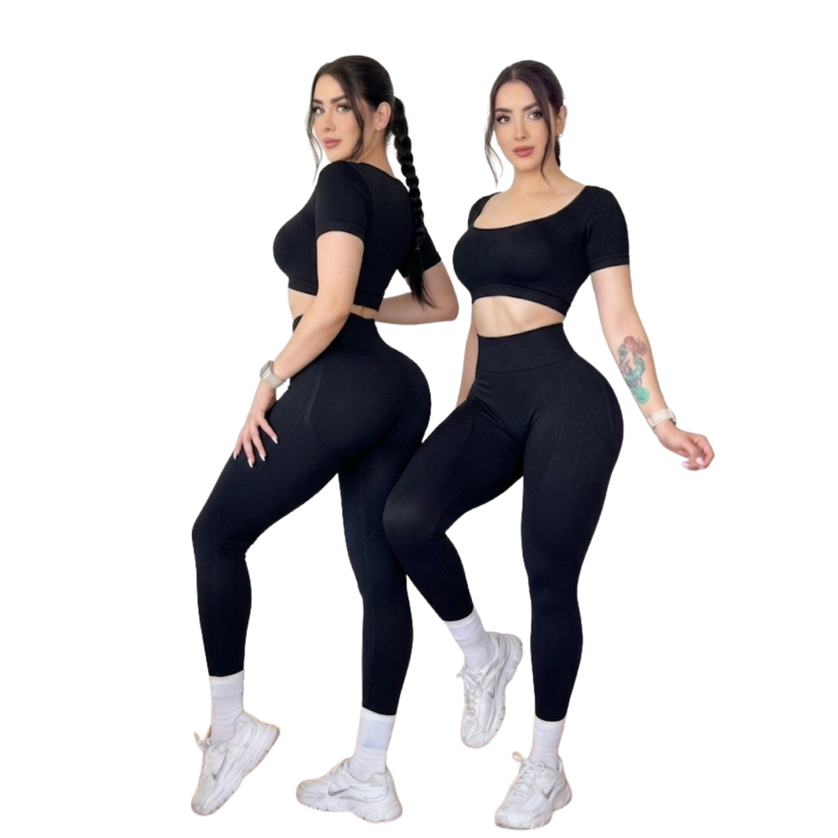 Conjunto Push Up • negro