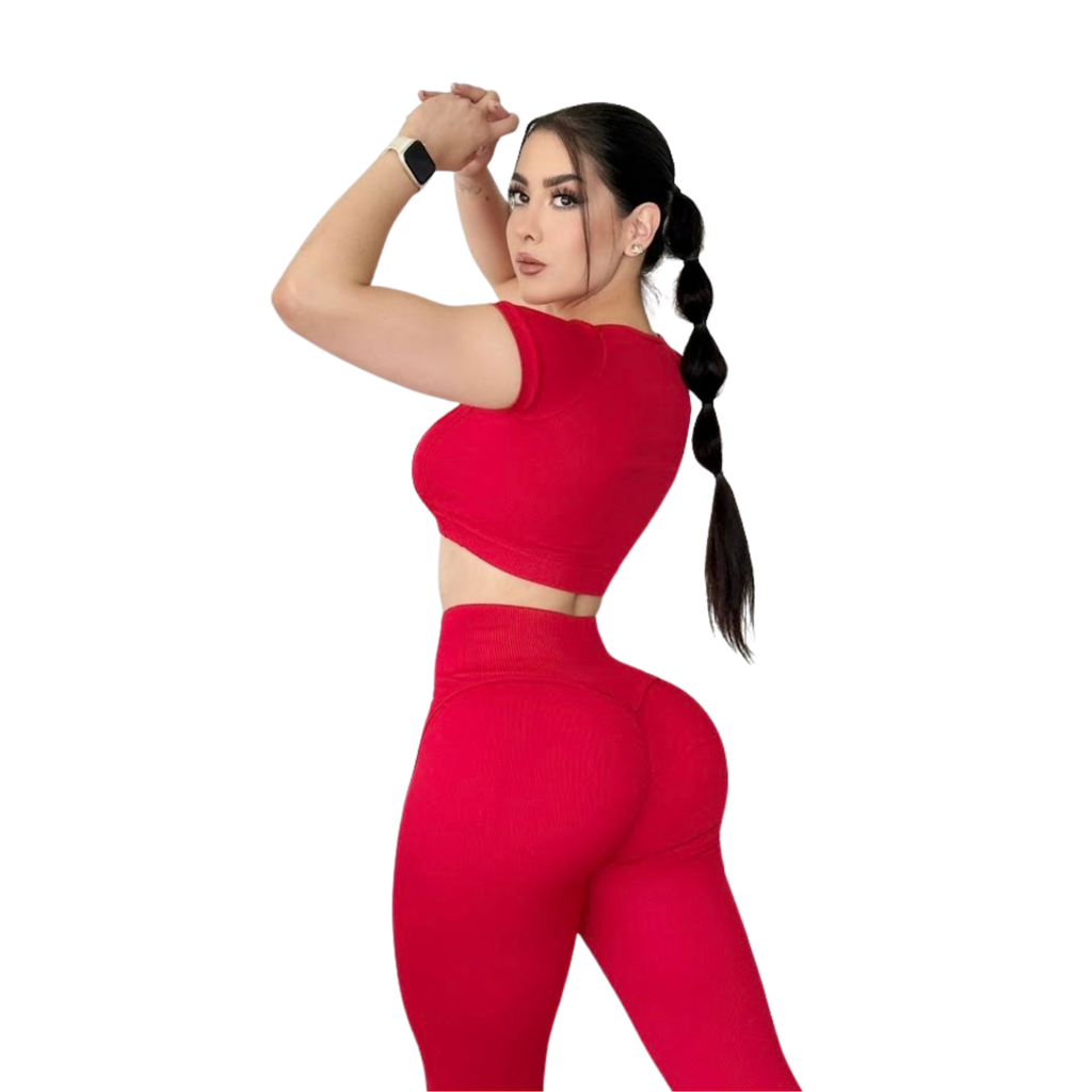 Conjunto Push Up • rojo