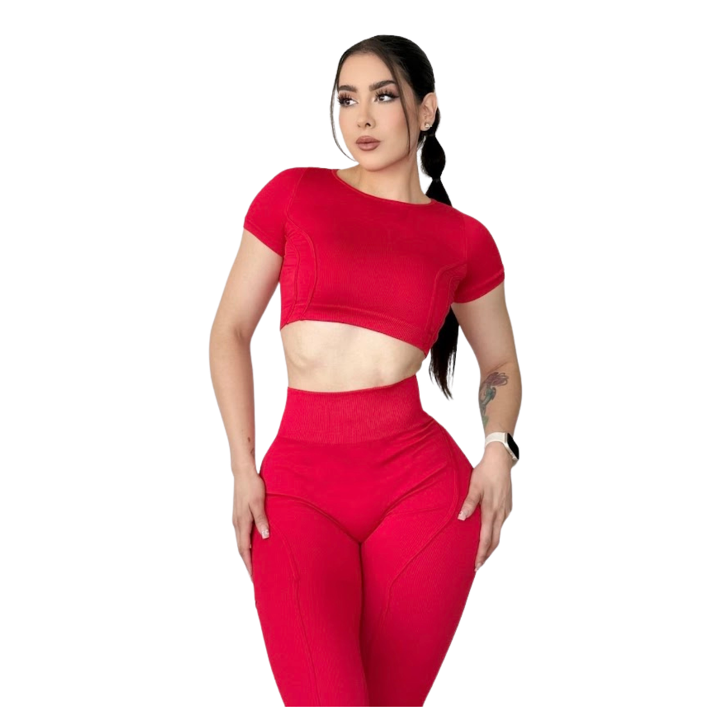 Conjunto Push Up • rojo