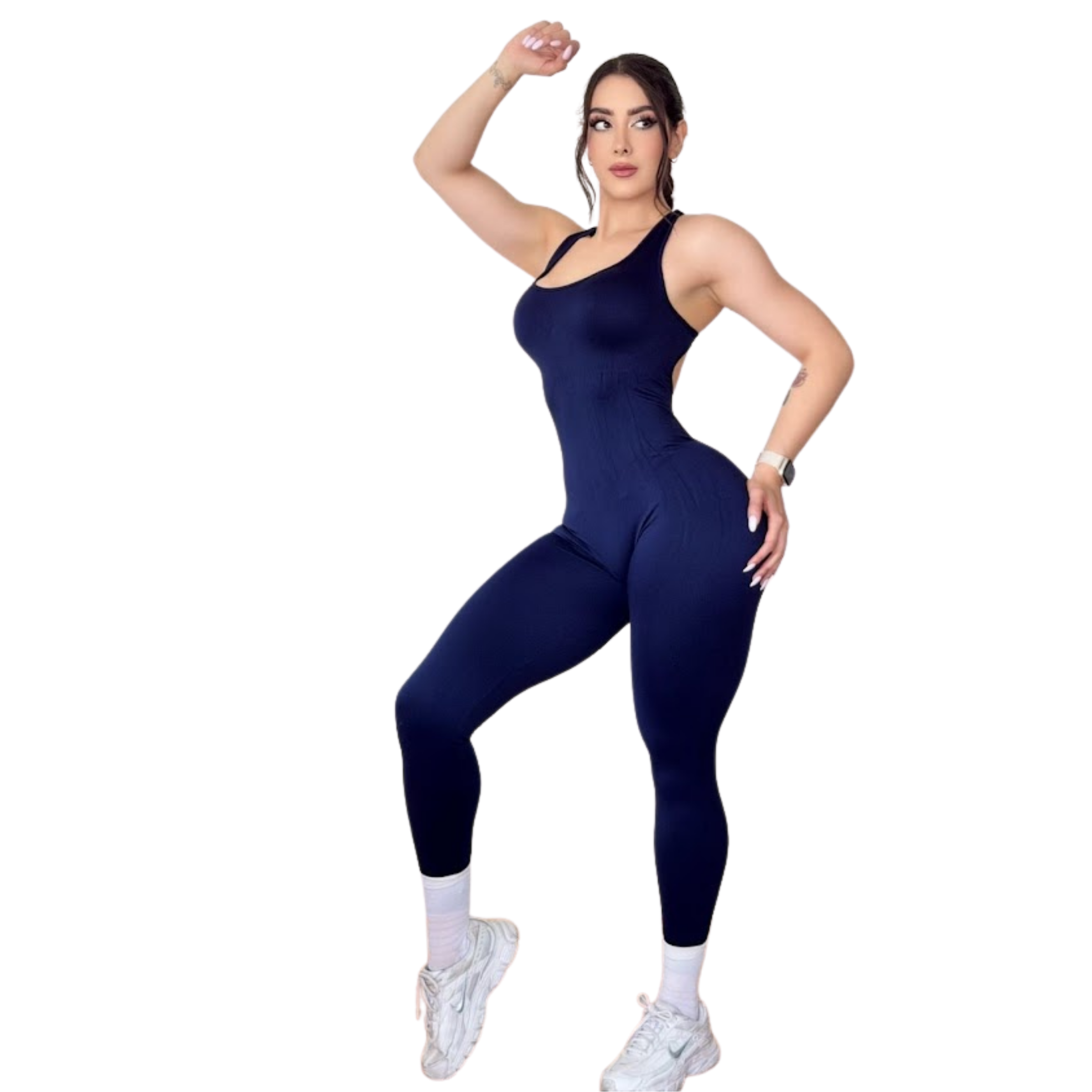 Enterizo Push Up • azul marino
